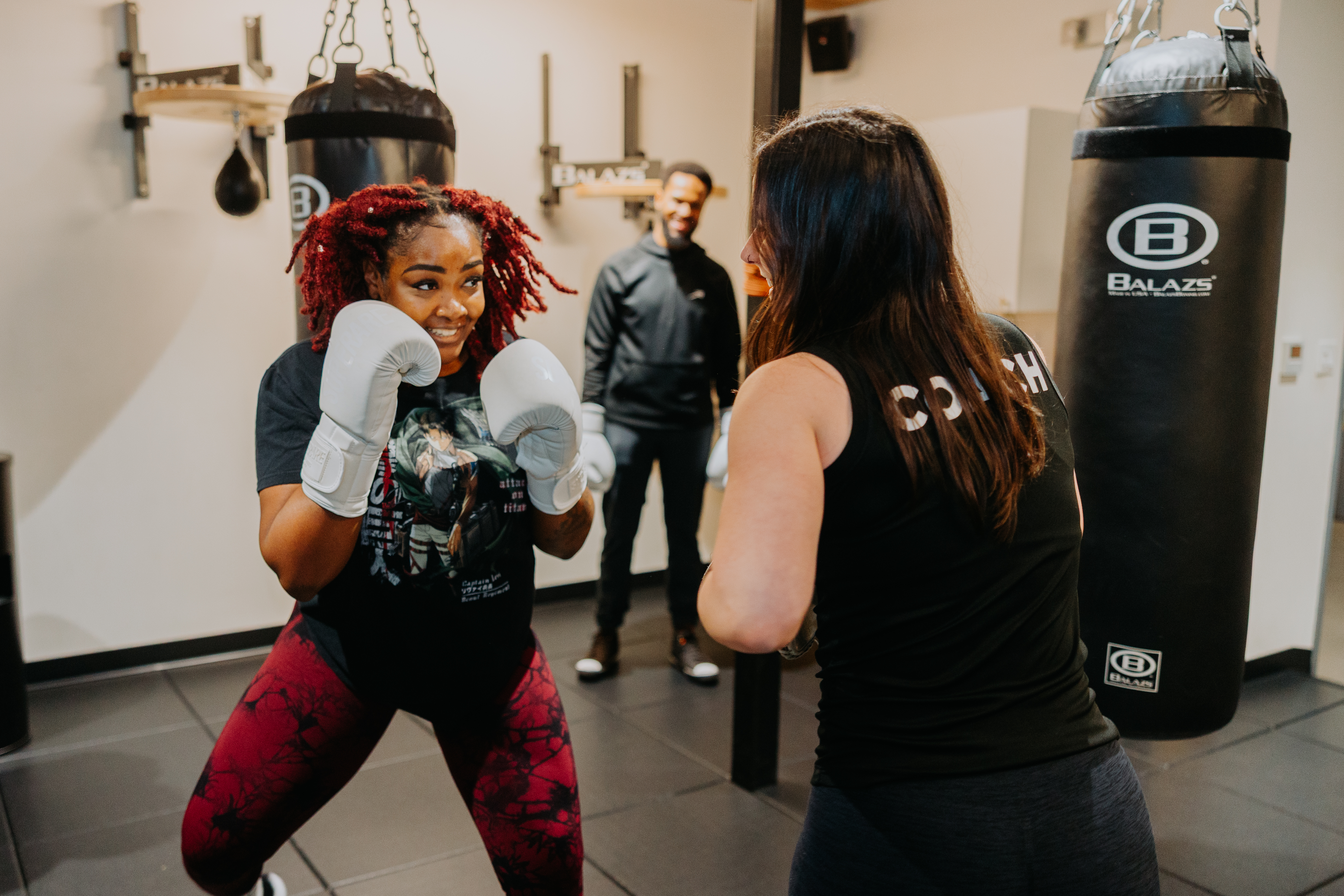 private boxing bachelorette party at NUBOXX fitness studio
